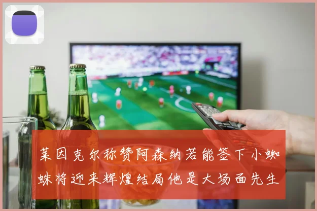 莱因克尔称赞阿森纳若能签下小蜘蛛将迎来辉煌结局他是大场面先生的最佳人选